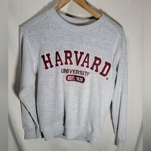 Unisex Harvard University est. 1636 size XS Licensed Gear gray sweater. Nice!
